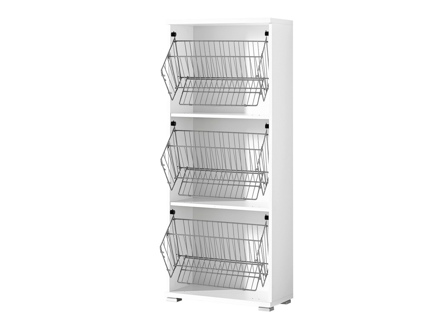 Cipelarnik Veltena 106 (Sjajno belo + Crno)