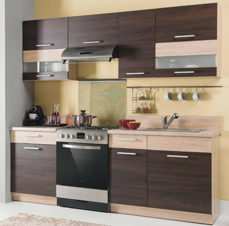 Modularni ormar sa fiokom i vratima Mode Dark 113