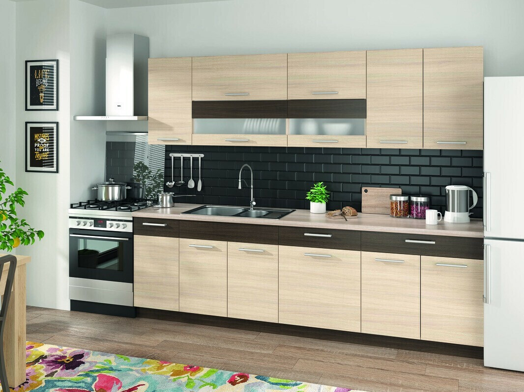 Modularni ormar sa fiokom i vratima Mode Light 113