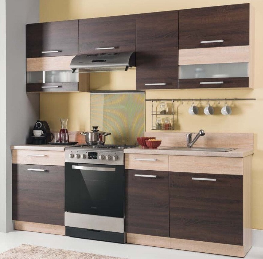 Modularni ormar sa fiokom i vratima Mode Dark 117