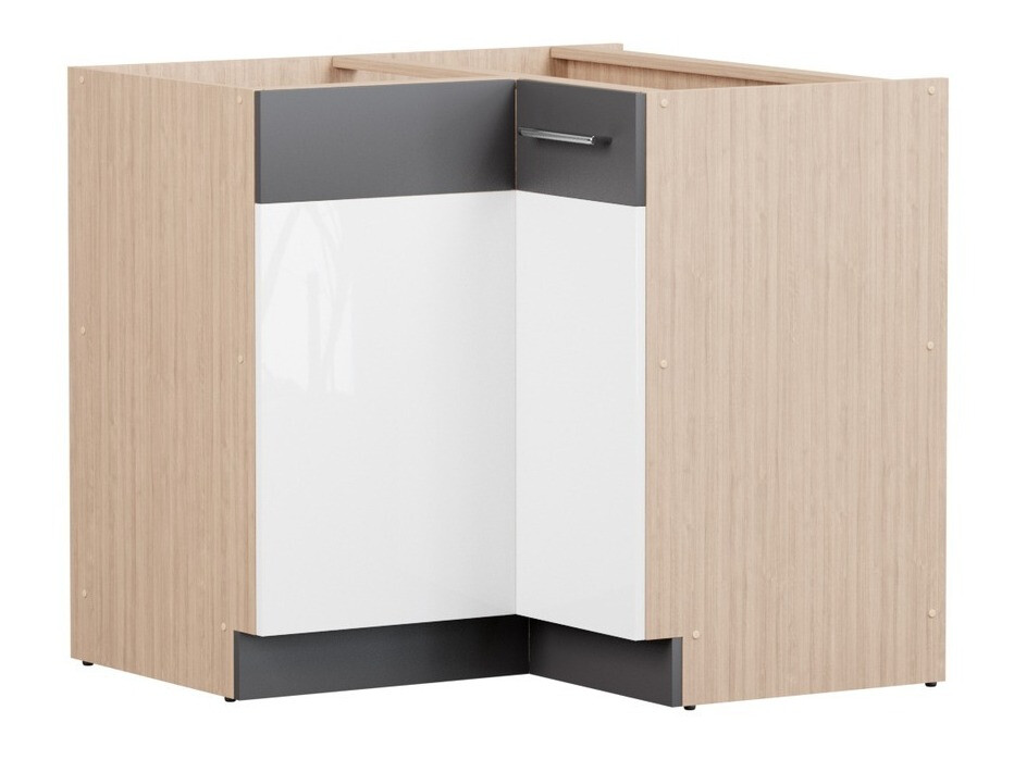 Modularni ugaoni ormarić Mode White 118