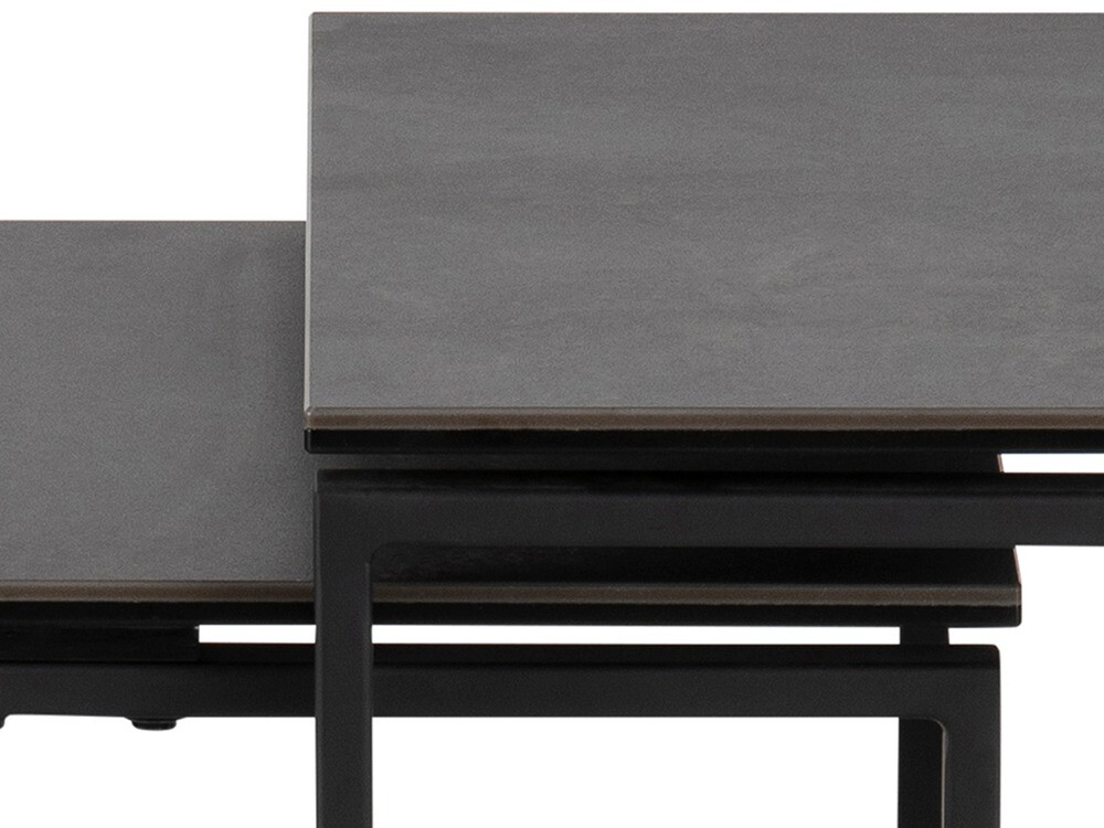 Set pomoćnih stočića Norsica 406 (Crno)