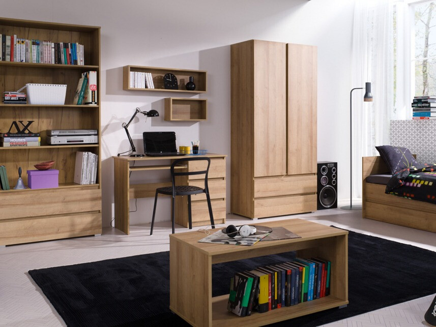 Zidna polica Cirdora 110 (Riviera hrast)