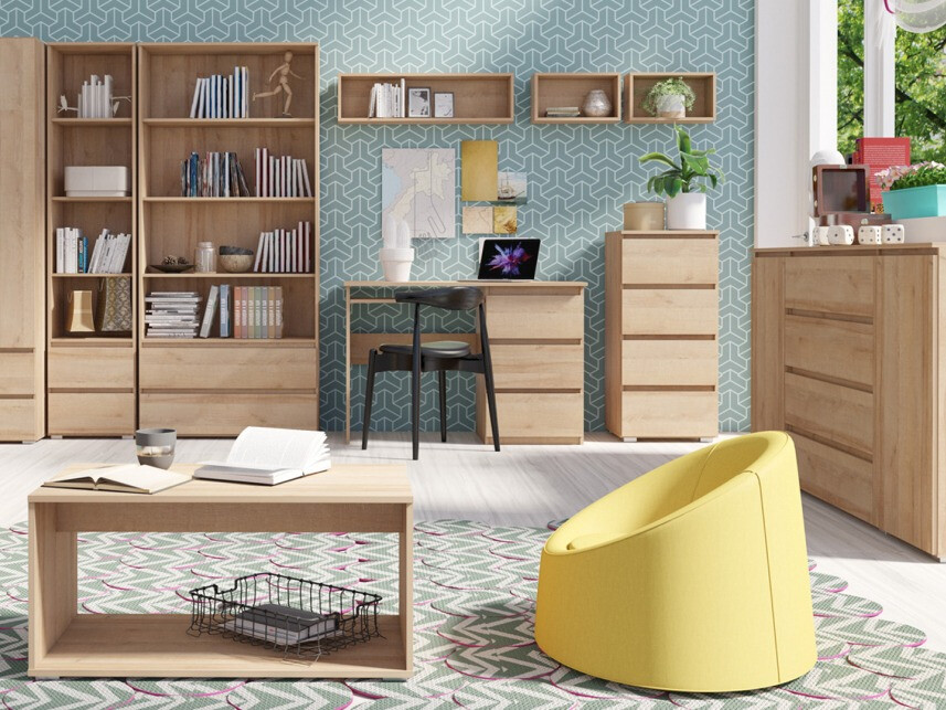 Zidna polica Cirdora 110 (Sonoma hrast)