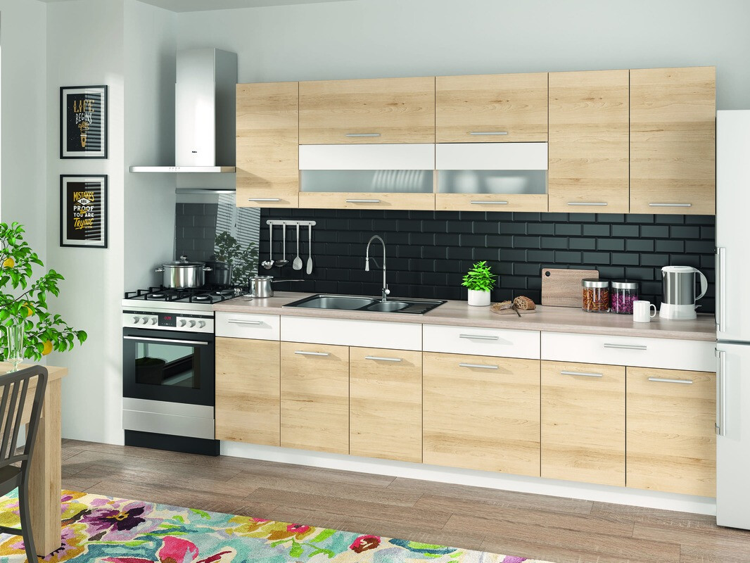 Modularni ormarić sa fiokama Mode Beech 123