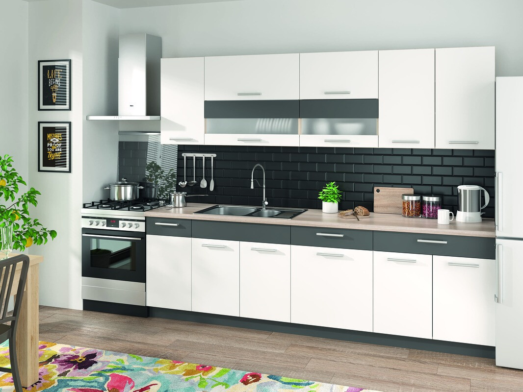 Modularni ormarić sa fiokama Mode White 124