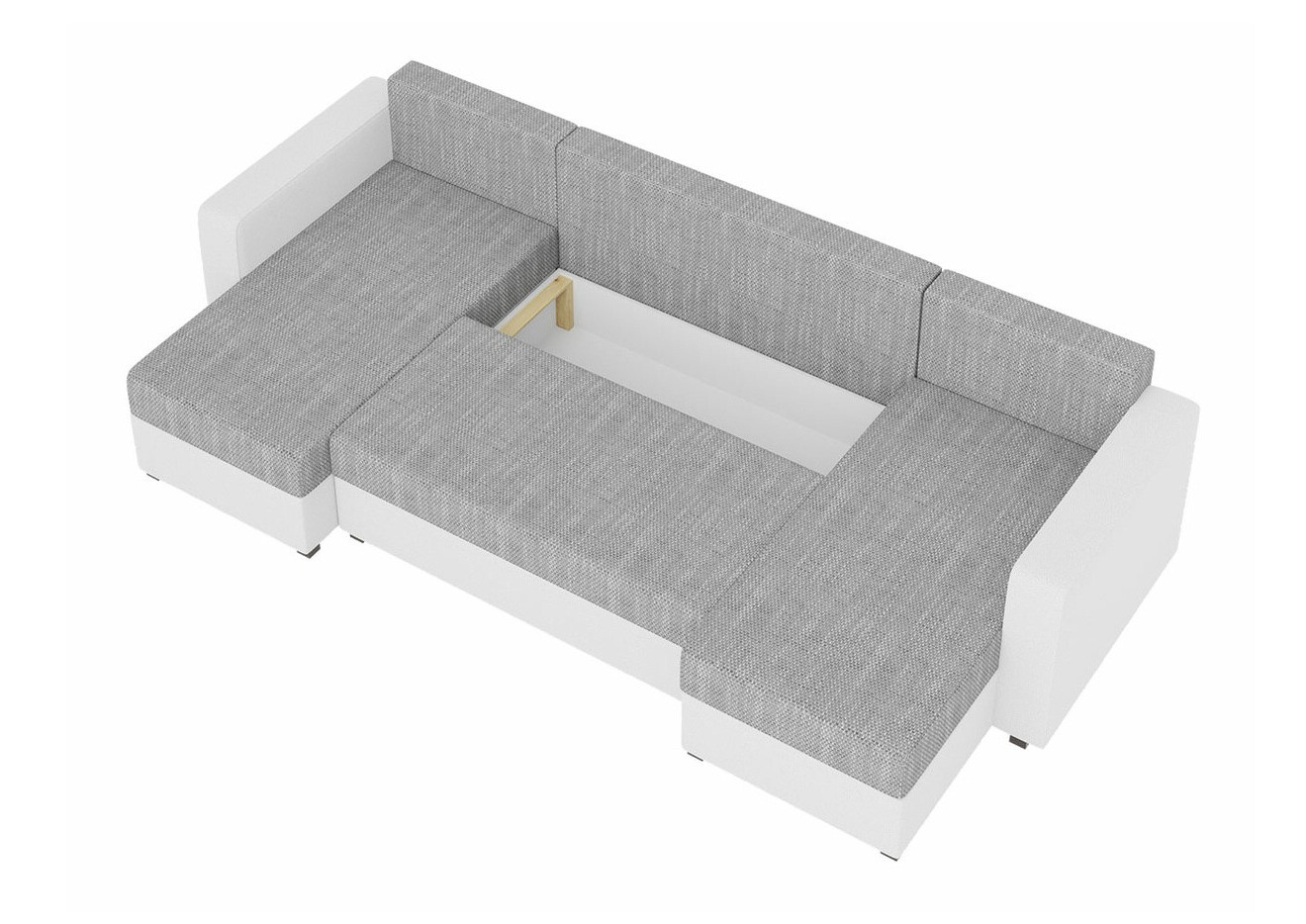 Ugaona sofa Memphis 121 (Soft 017 + Lawa 05)