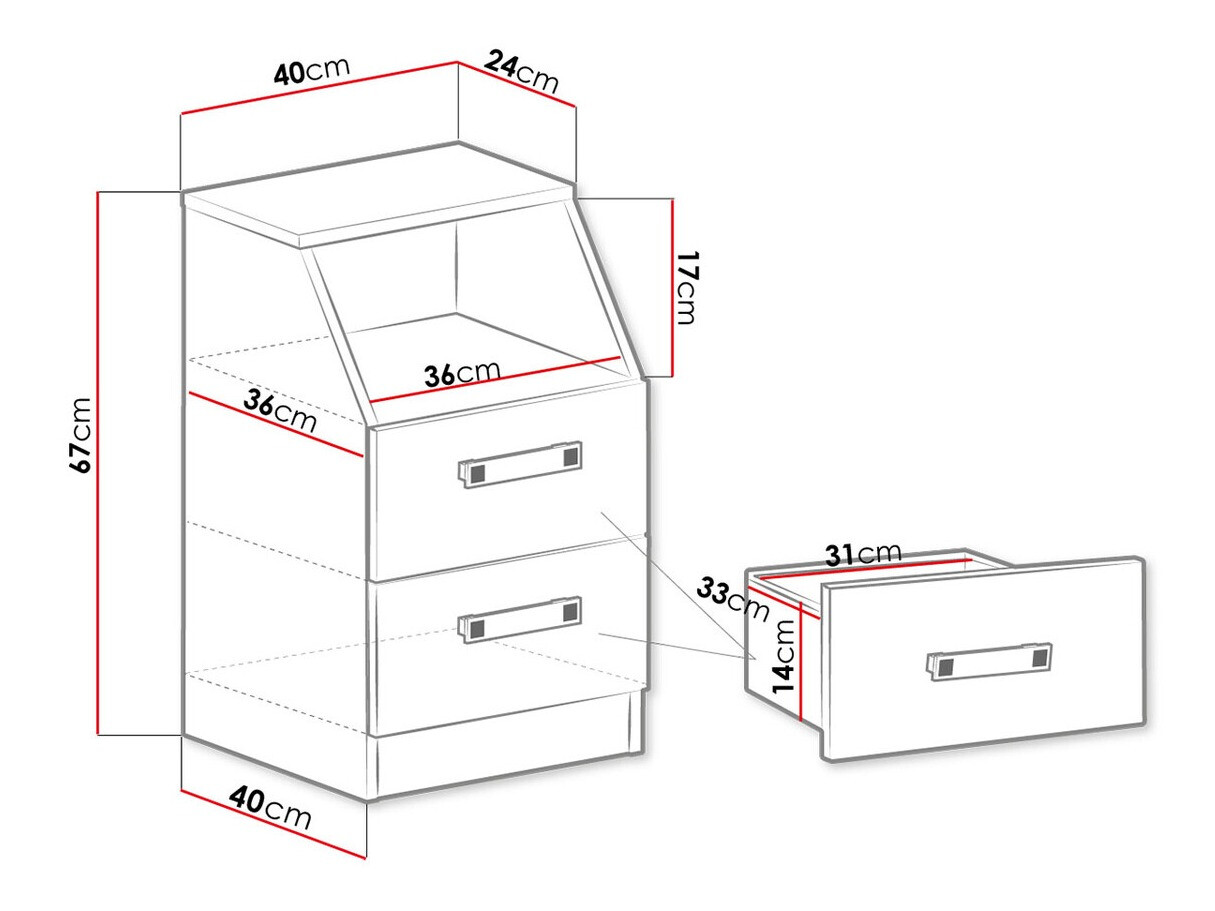 Fiokar Sorviru 102 (Belo + Tirkizna)