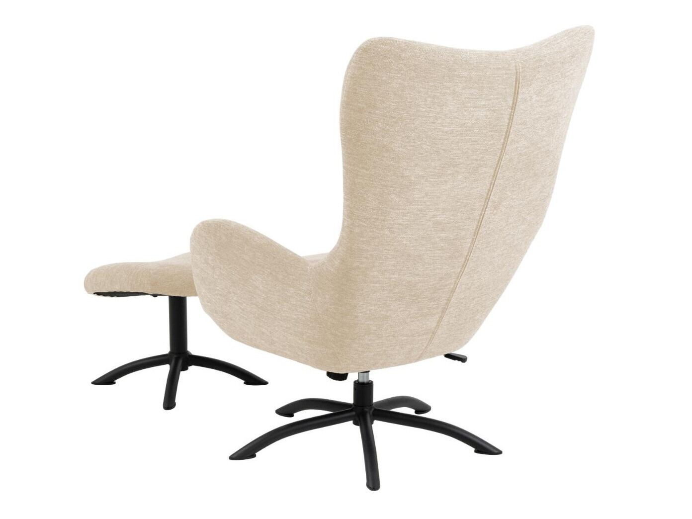 Fotelja Norsica 490 (Crno + Krem)