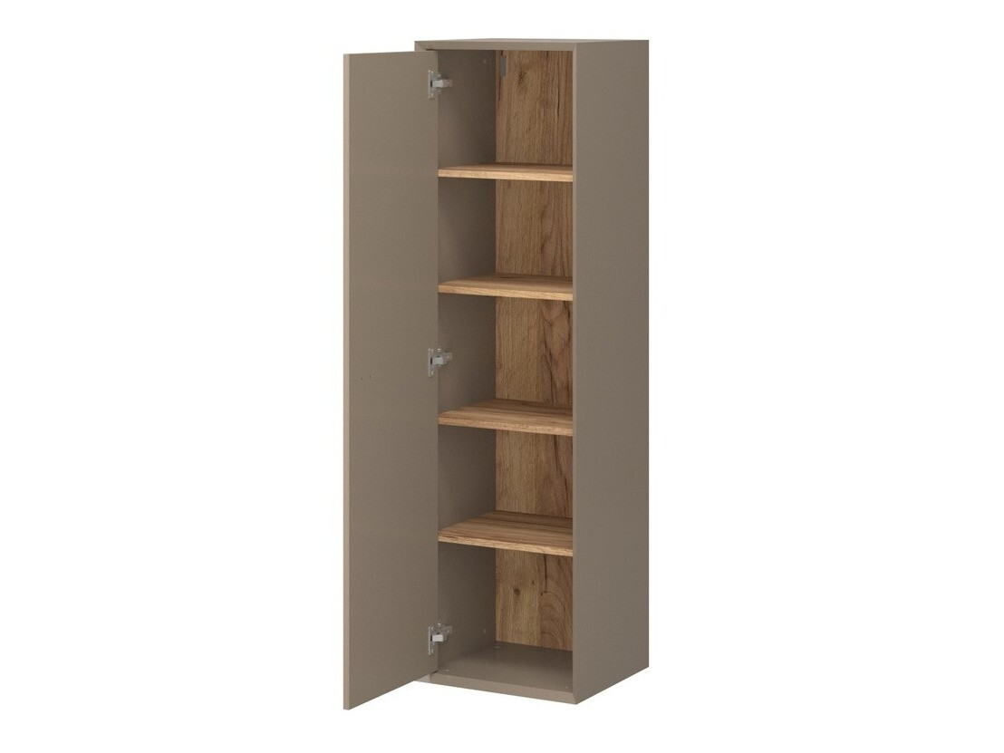 Zidni ormarić Sacramento 505 (Sivo + Navarra hrast)
