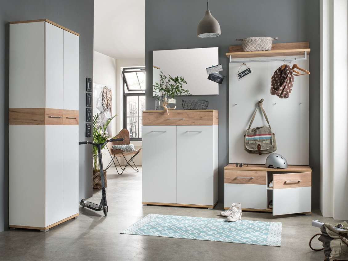 Ormar Nuveno 104 (Belo + Navarra hrast)