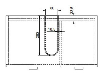 Samostojeći kupatilski ormarić za umivaonik Levciro 102 (Sjajno belo + Navarra hrast)