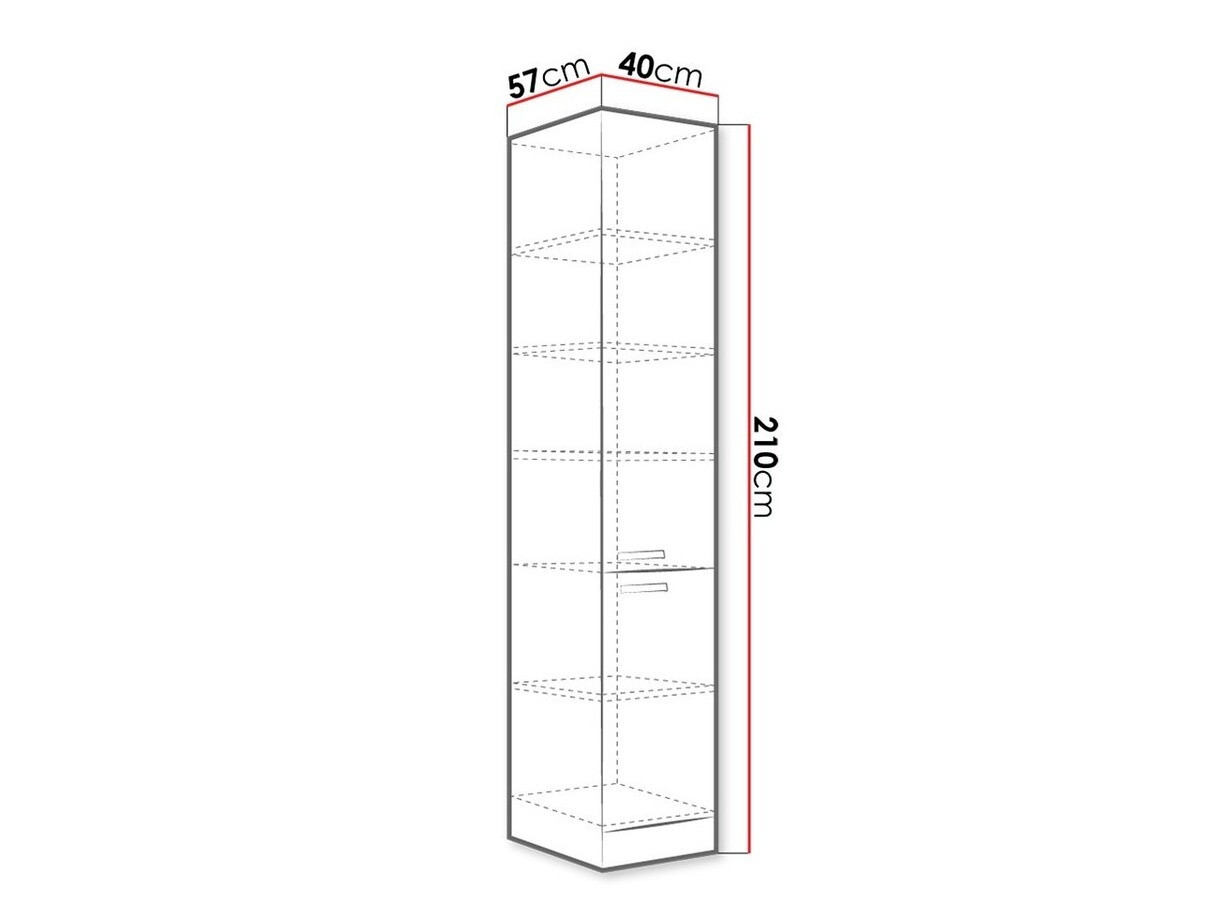 Modularni ormar sa vratima Multi White 118