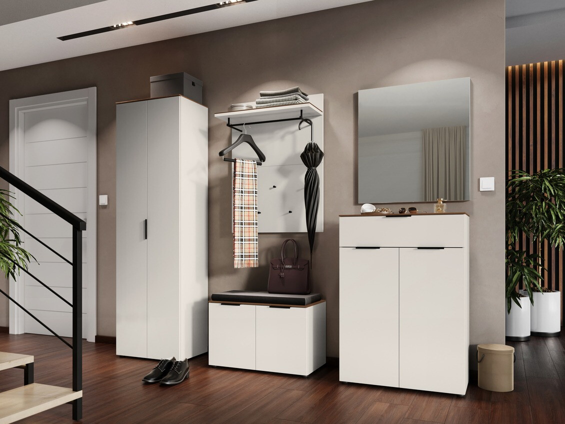 Ogledalo Salciro 107 (Svetloosiva)