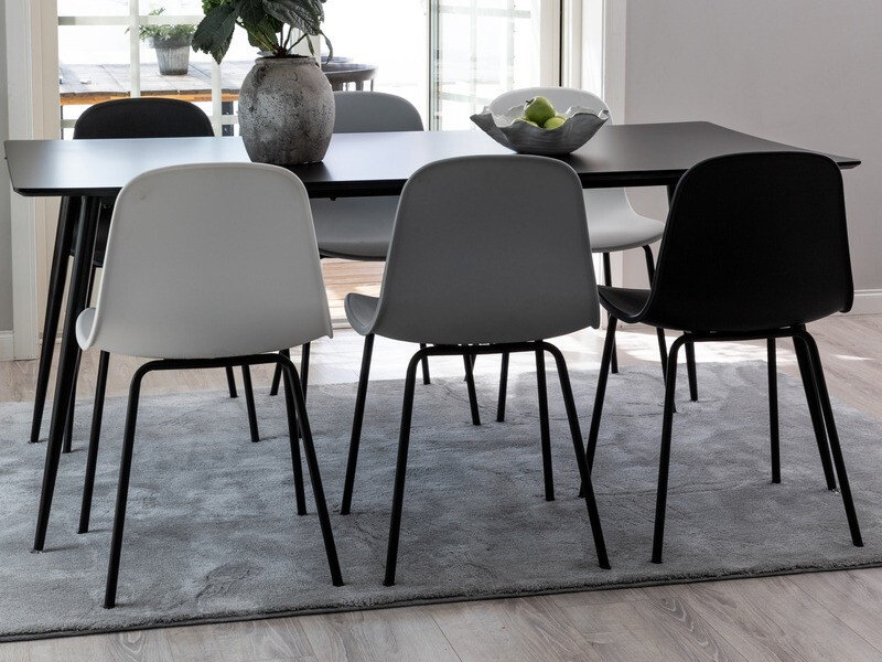 Stolica Dallas 170 (Belo + Crno)