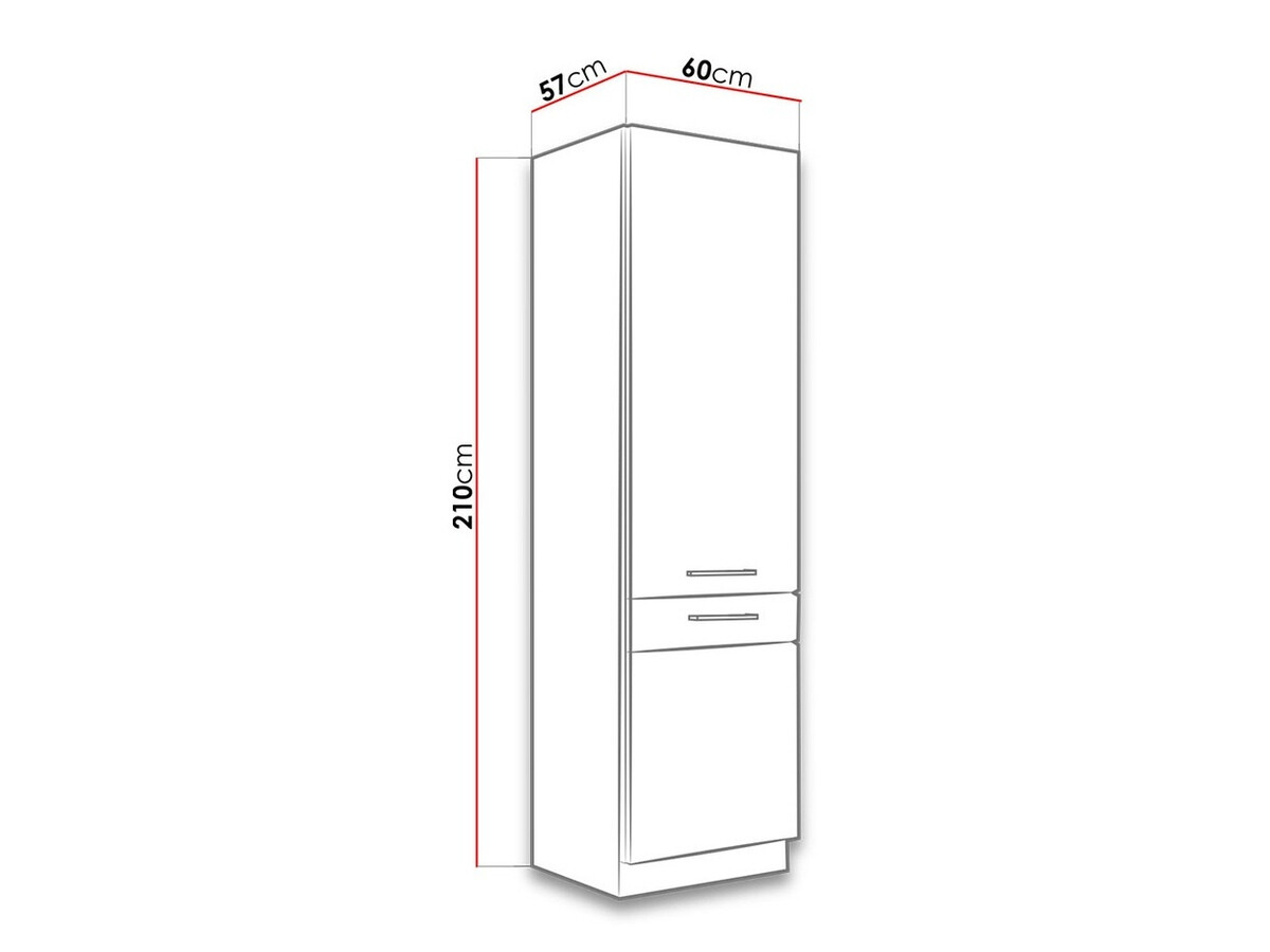 Modularni ormar sa vratima Wood White 114