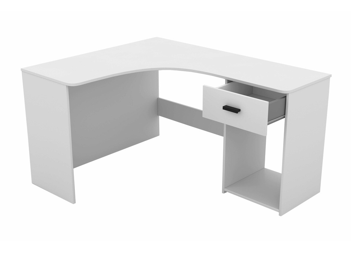 Ugaoni kancelarijski sto Austin 303 (Belo)