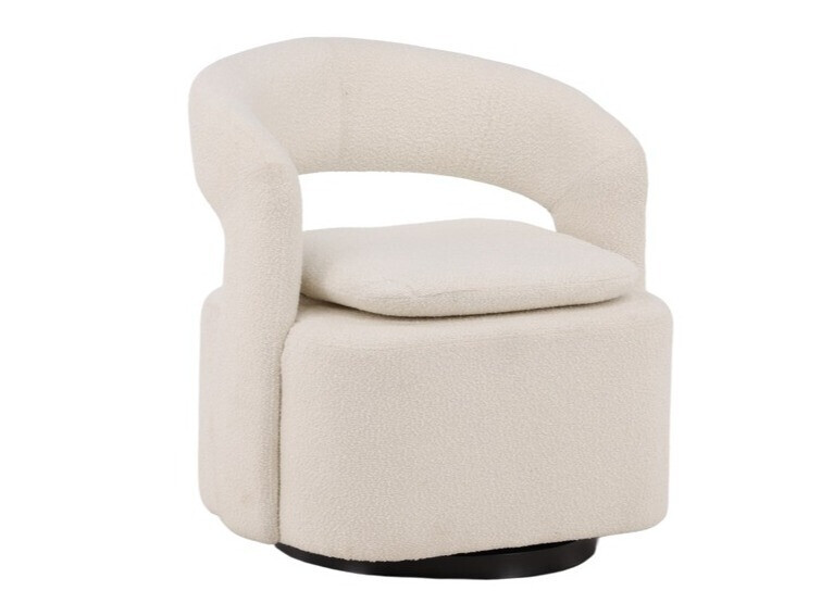 Fotelja Dallas 3170 (Belo + Crno)