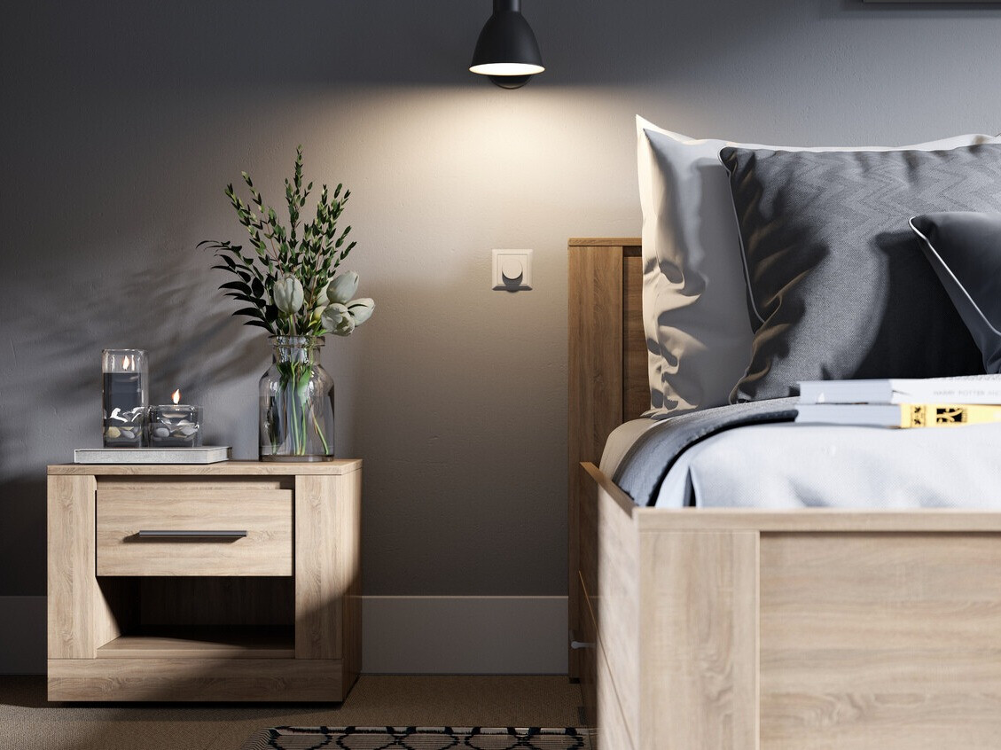 Noćni ormarić Cirdelu 107 (Hrast San Remo)