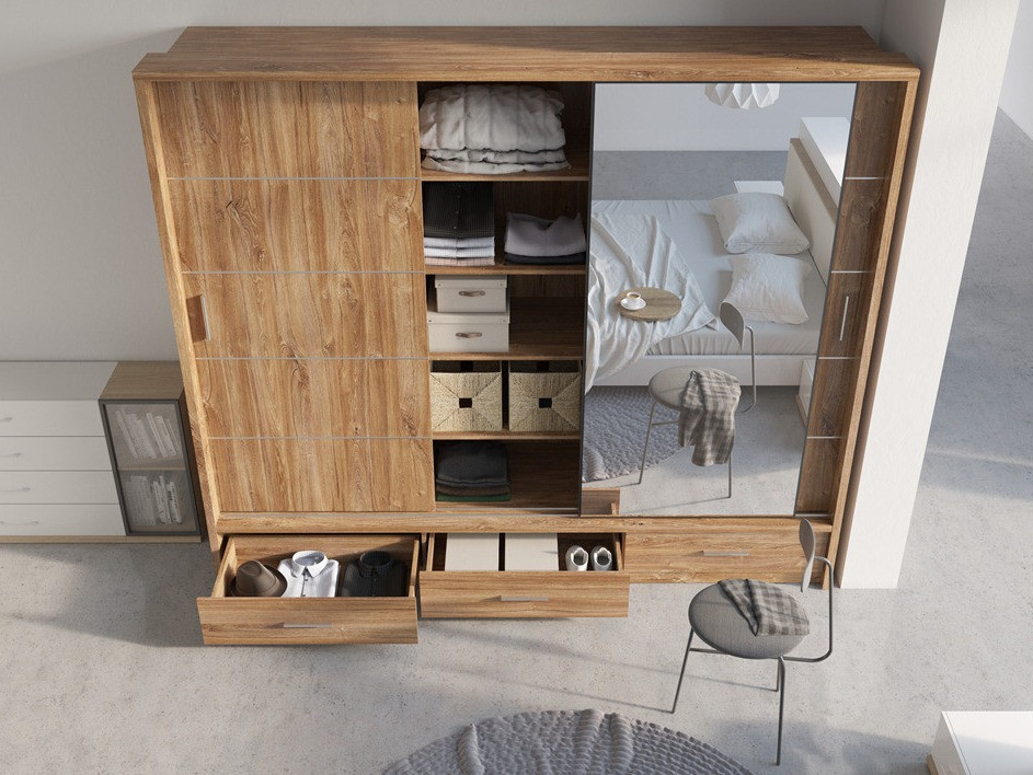 Ormar Fresno 100 (Stirling hrast)