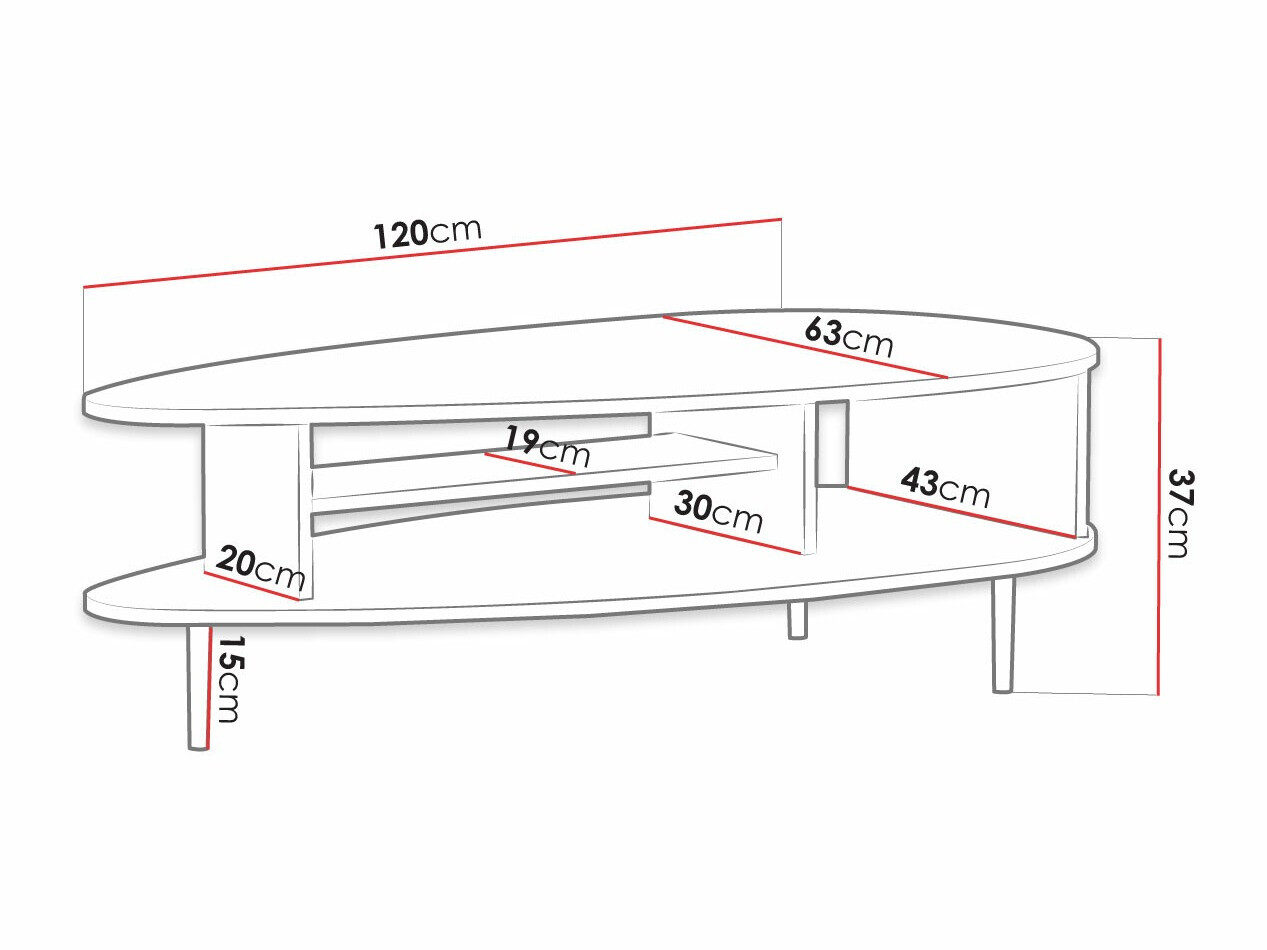 Stočić za kafu Ferenou 103