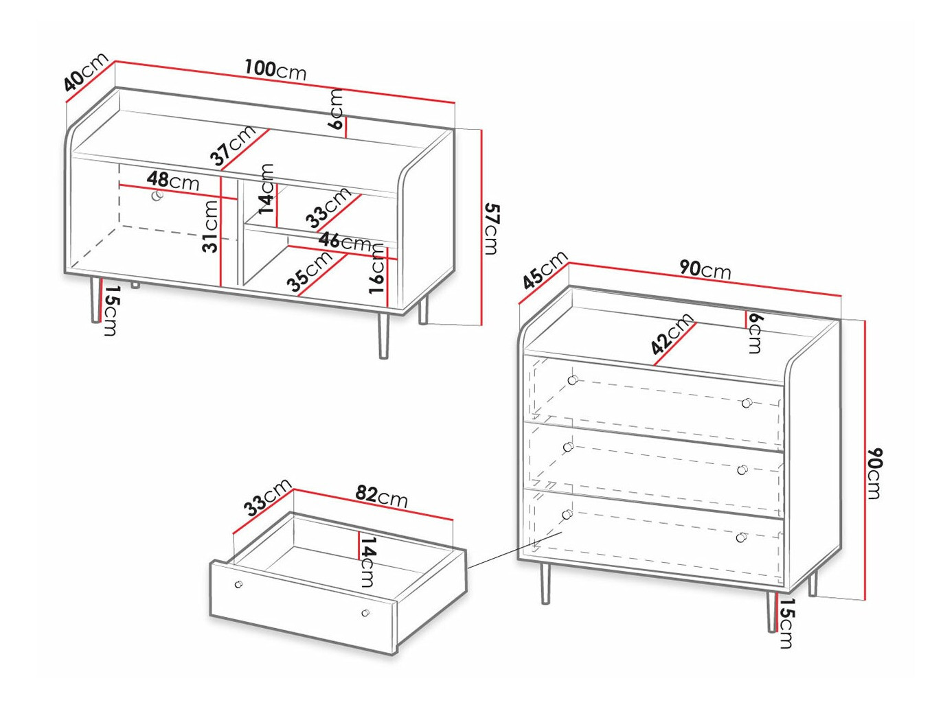 Set za dnevnu sobu Ferenou 114