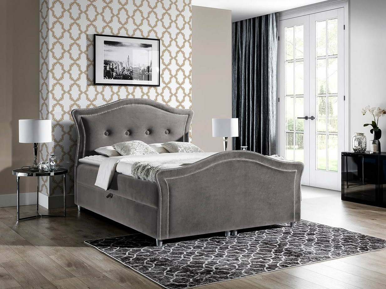 Boxspring krevet Baltimore 136 (Velluto 17)