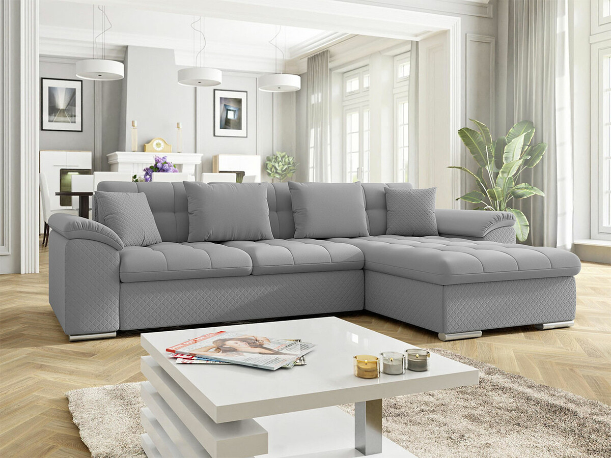 Ugaona sofa Comfivo 107 (Uttario Velvet 2972-U03 + Uttario Velvet 2972)