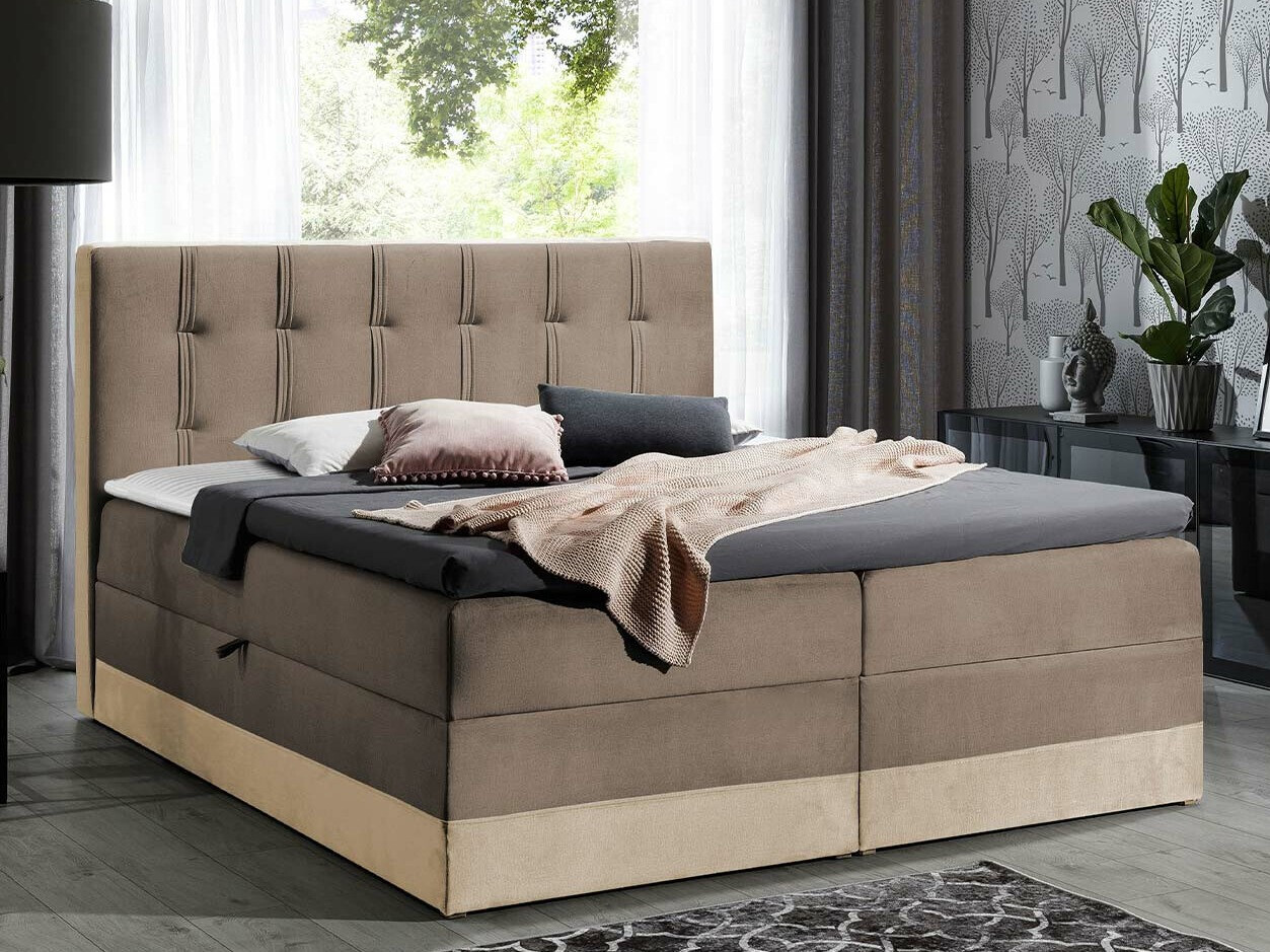 Boxspring krevet Baltimore 139 (Kameleon 04 + Kameleon 15)