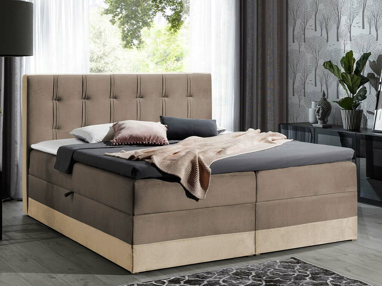 Boxspring krevet Baltimore 139 (Kameleon 04 + Kameleon 15)