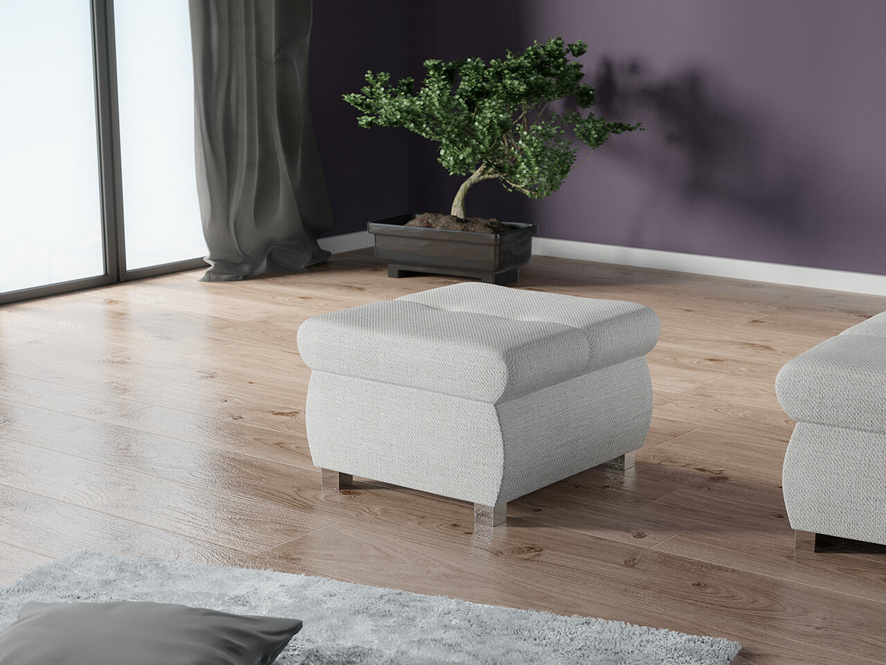 Tabure Comfivo 122 (Magic Velvet 2219 + Magic Velvet 2217)