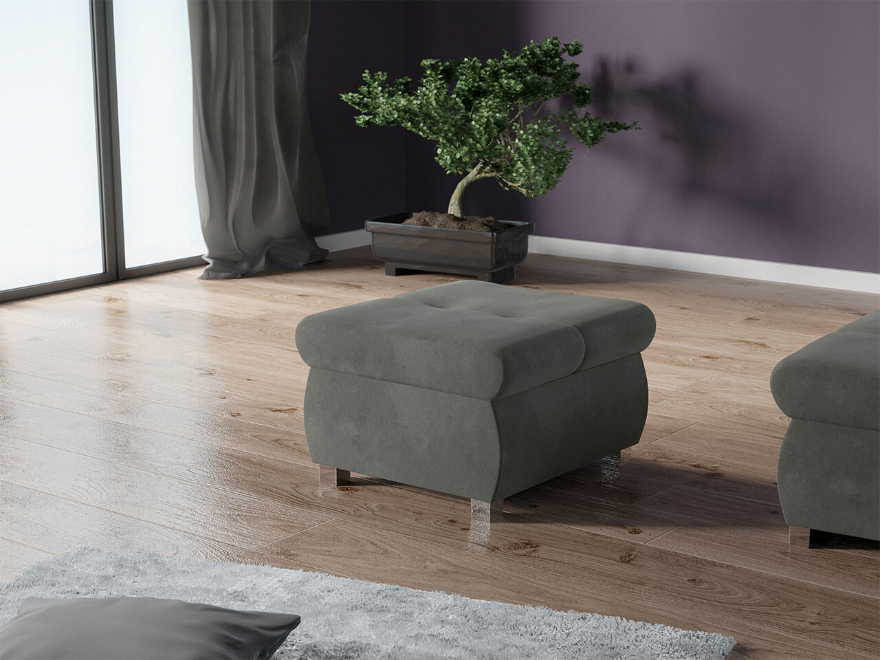 Tabure Comfivo 122 (Uttario Velvet 2971)