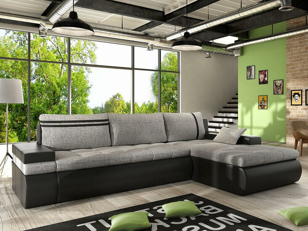 Ugaona sofa Temple 100 (Soft 011 + Lawa 05)