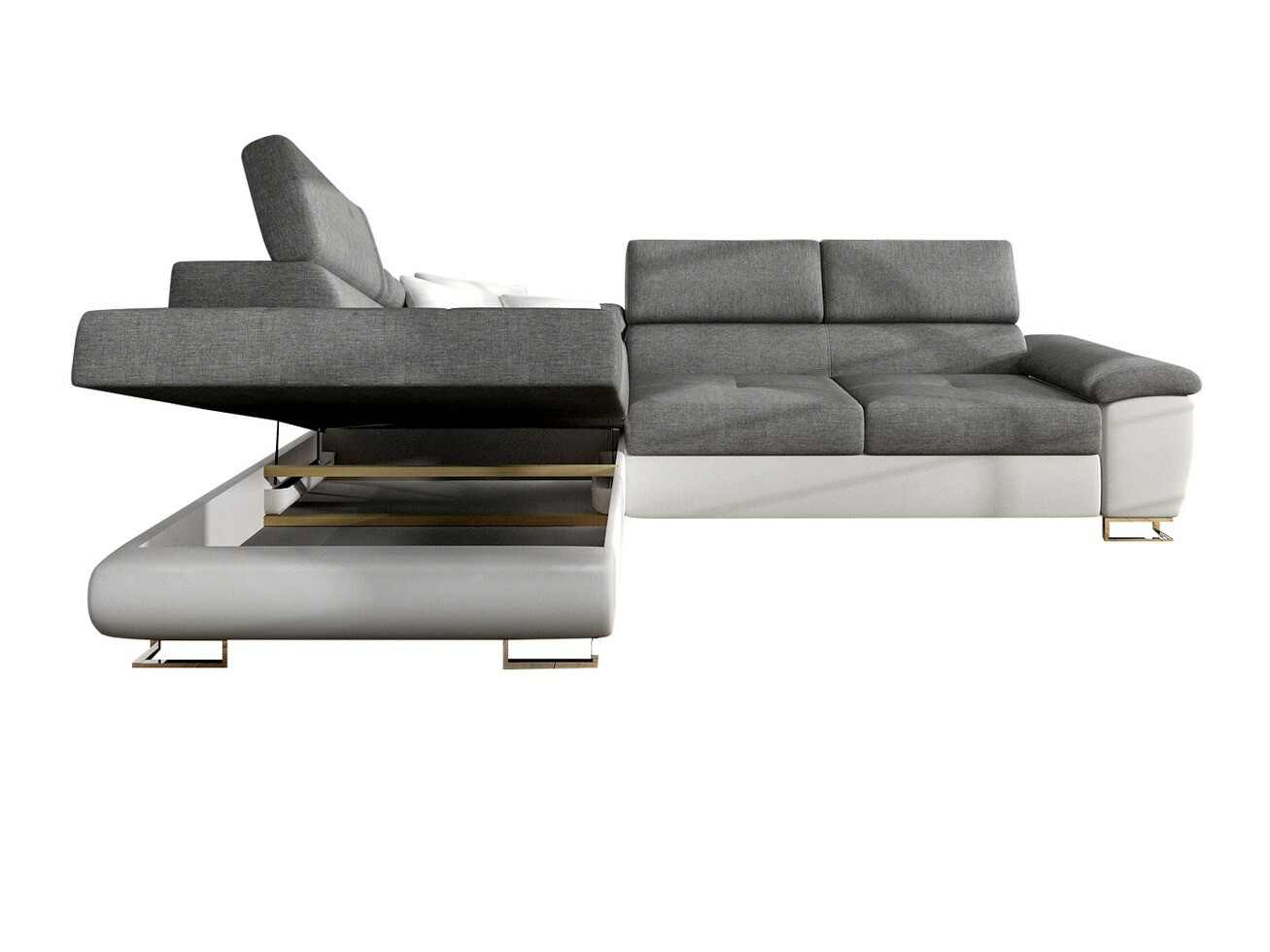 Ugaona sofa Comfivo 166 (Soft 017 + Lux 06 + Soft 017)