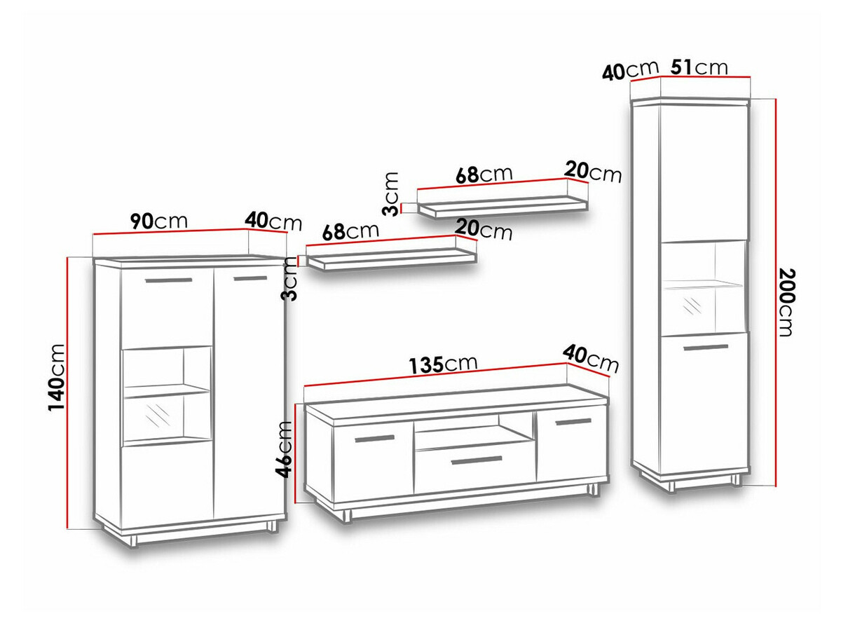 Set za dnevnu sobu Morlira 112