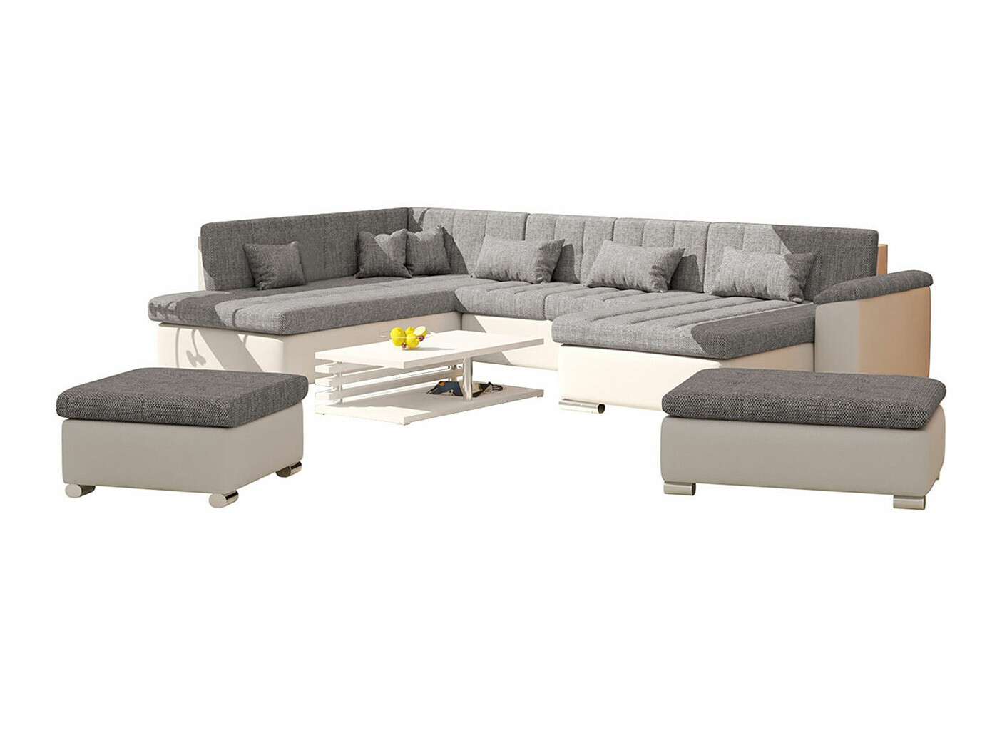 Set tapaciranog nameštaja Comfivo Gemma II (Soft 017 + Lawa 05)
