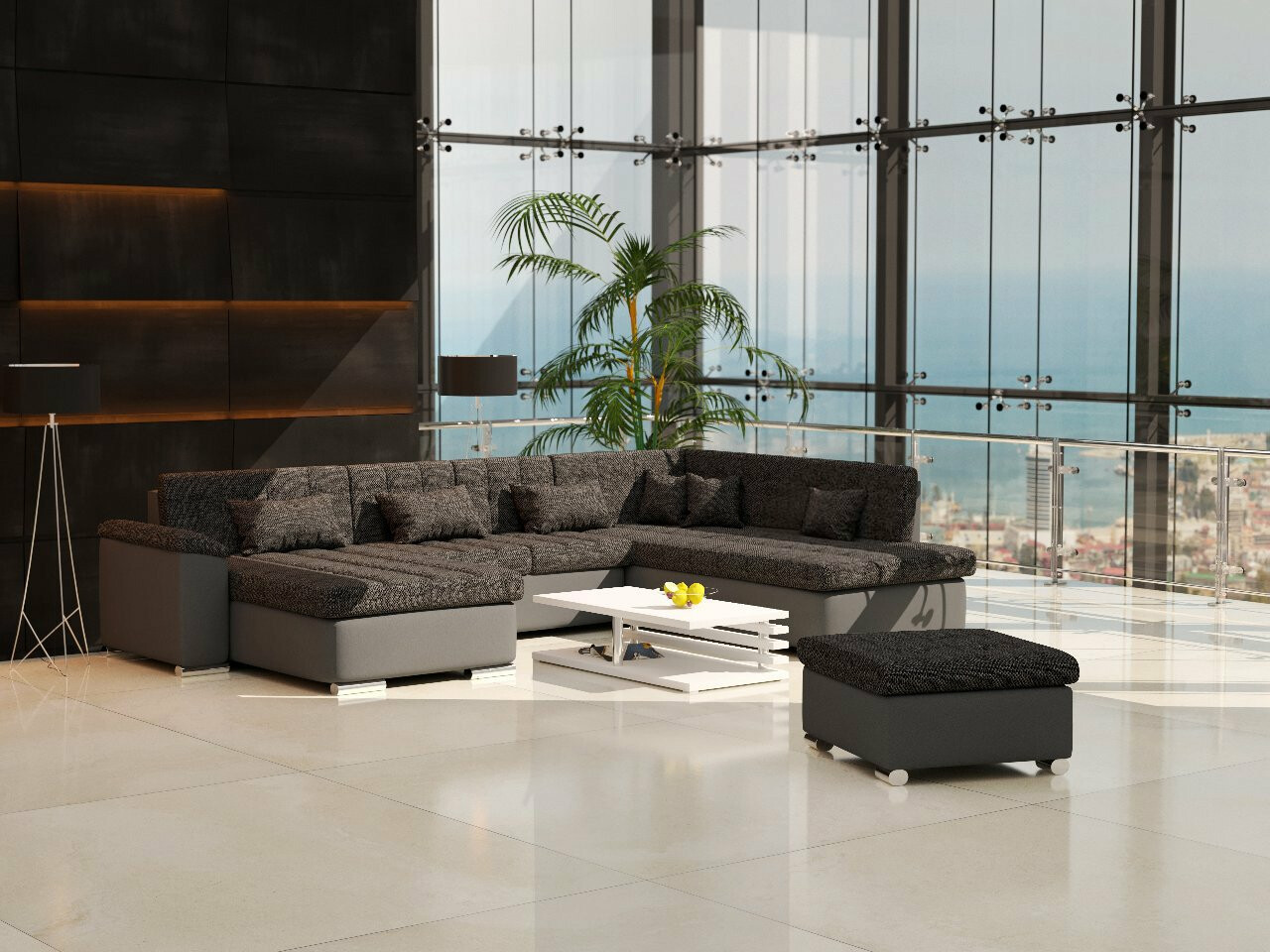 Set tapaciranog nameštaja Comfivo Gemma (Soft 020 + Majorka 03)