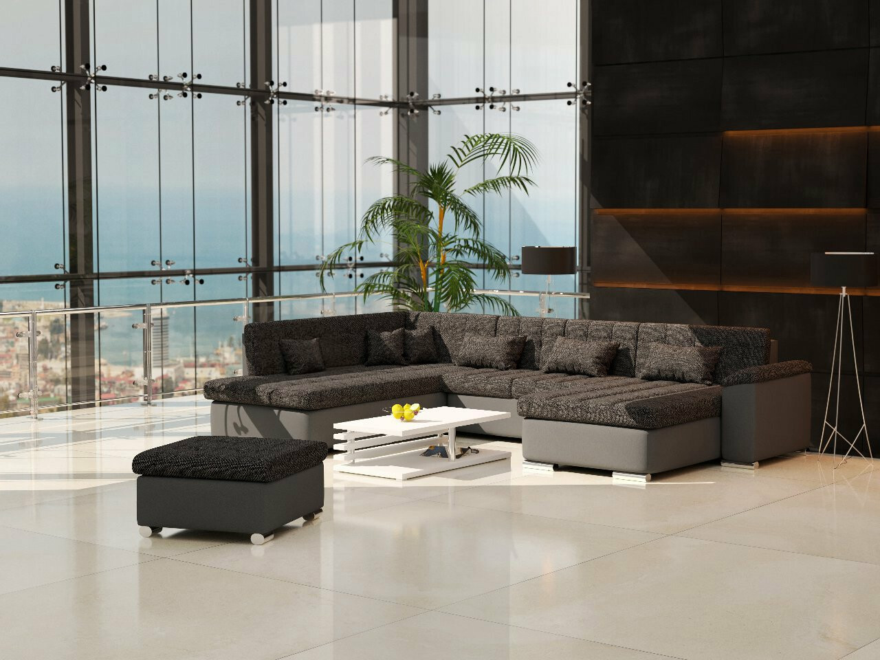 Tapaciran nameštaj set Comfivo 216 (Soft 020 + Majorka 03)