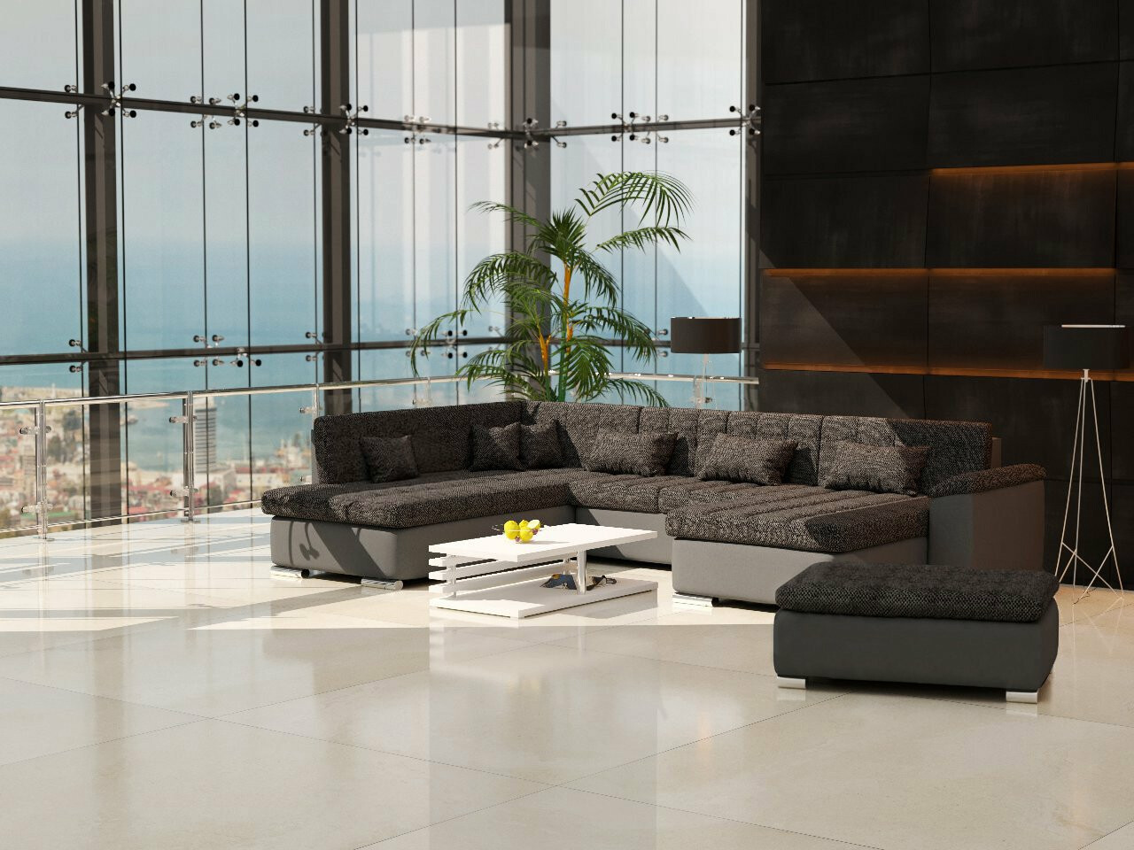 Tapaciran nameštaj set Comfivo 217 (Soft 020 + Majorka 03)