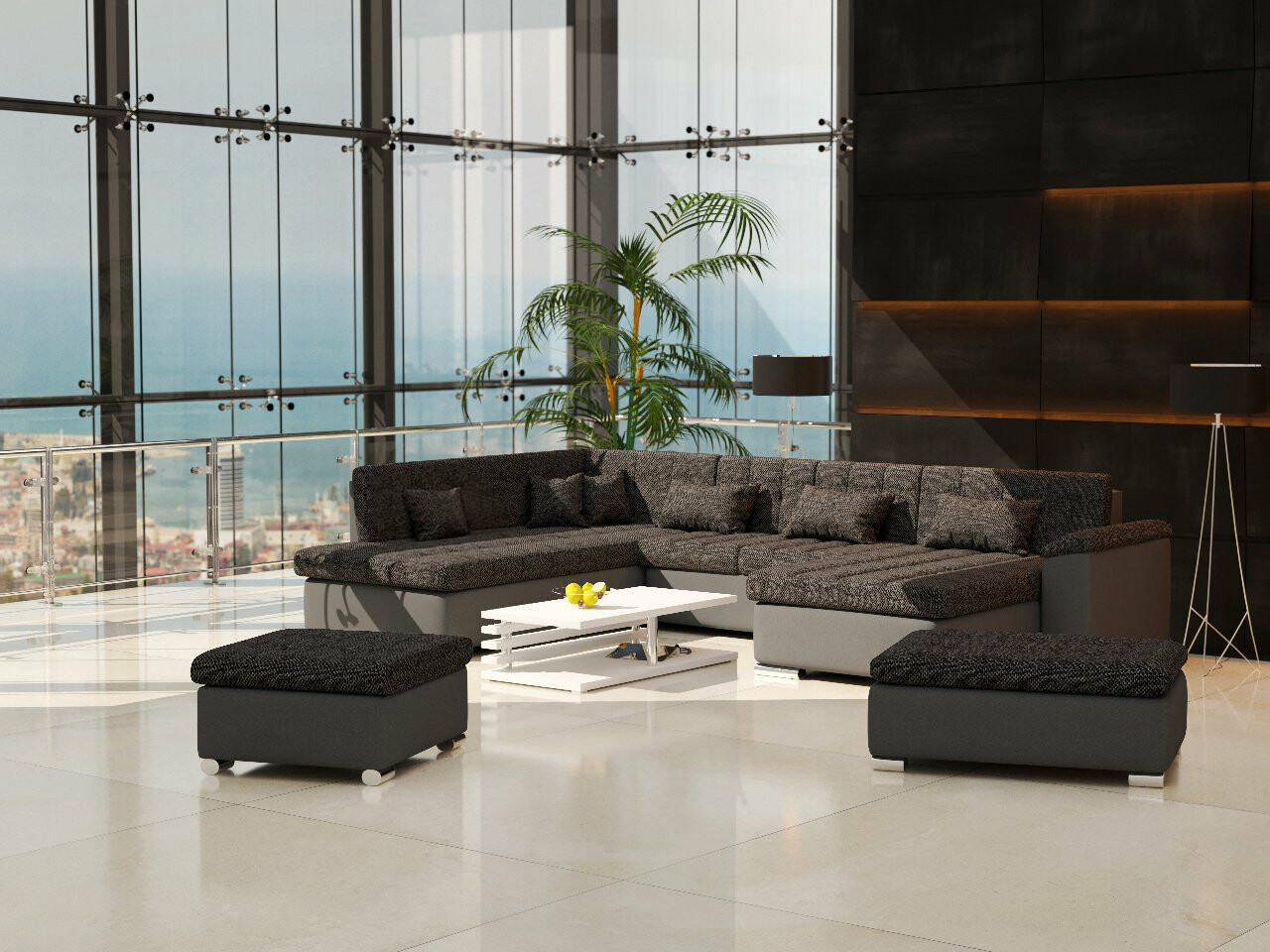 Tapaciran nameštaj set Comfivo 218 (Soft 020 + Majorka 03)