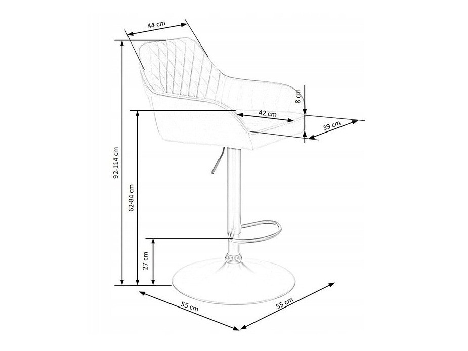 Pult stolica Houston 972 (Tamno zelena)
