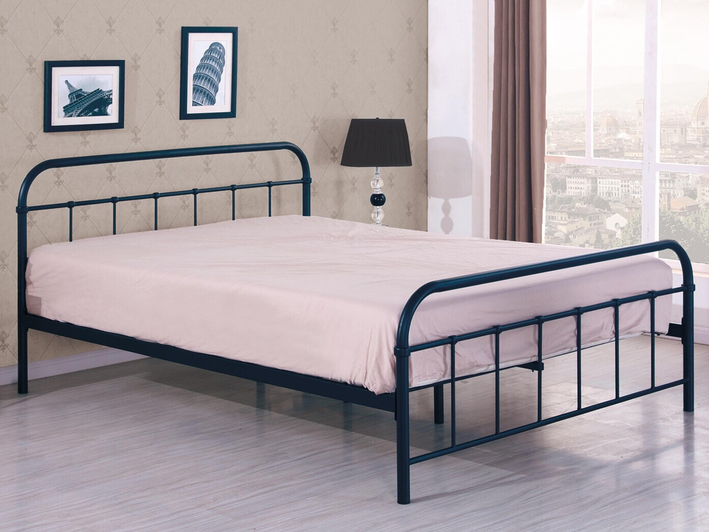 Krevet Houston 311 (Crno)