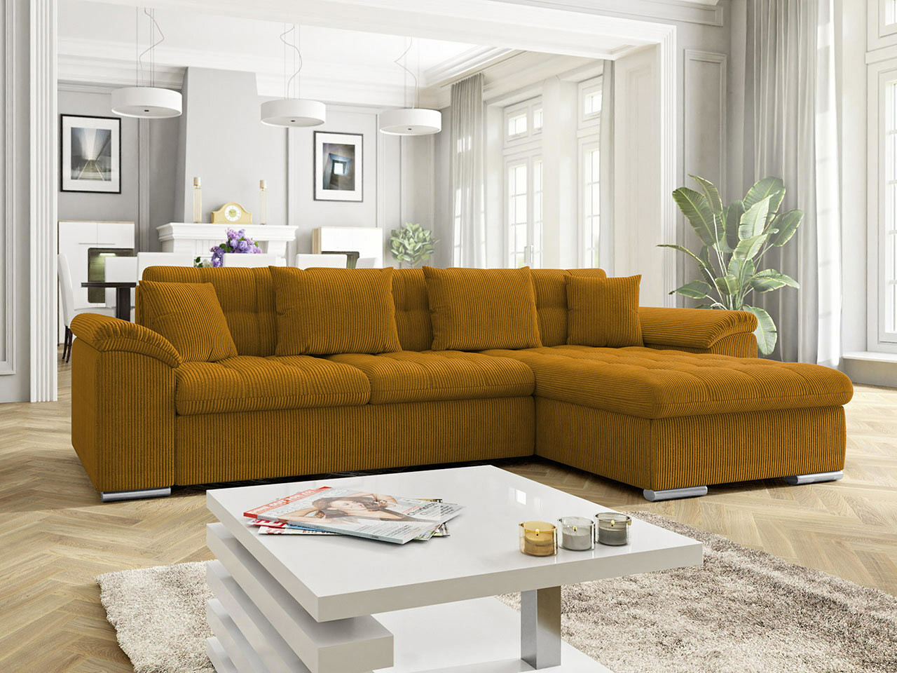 Ugaona sofa Comfivo 107 (Poso 01)