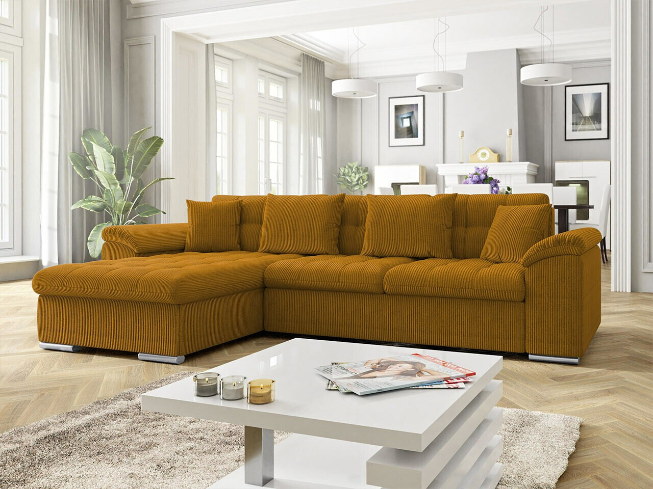 Ugaona sofa Comfivo 107 (Poso 01)