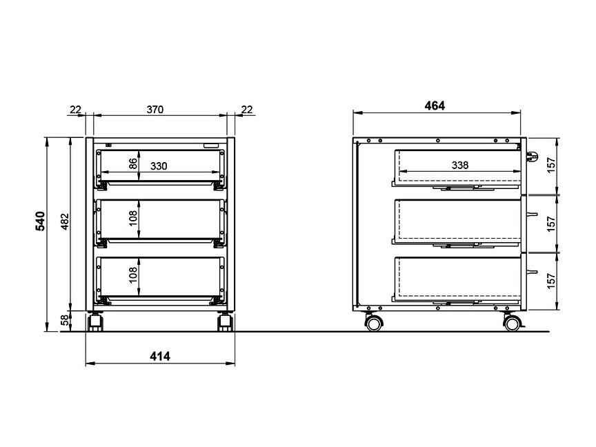 Fiokar Fivcalu 100 (Navarra hrast + Graphite)