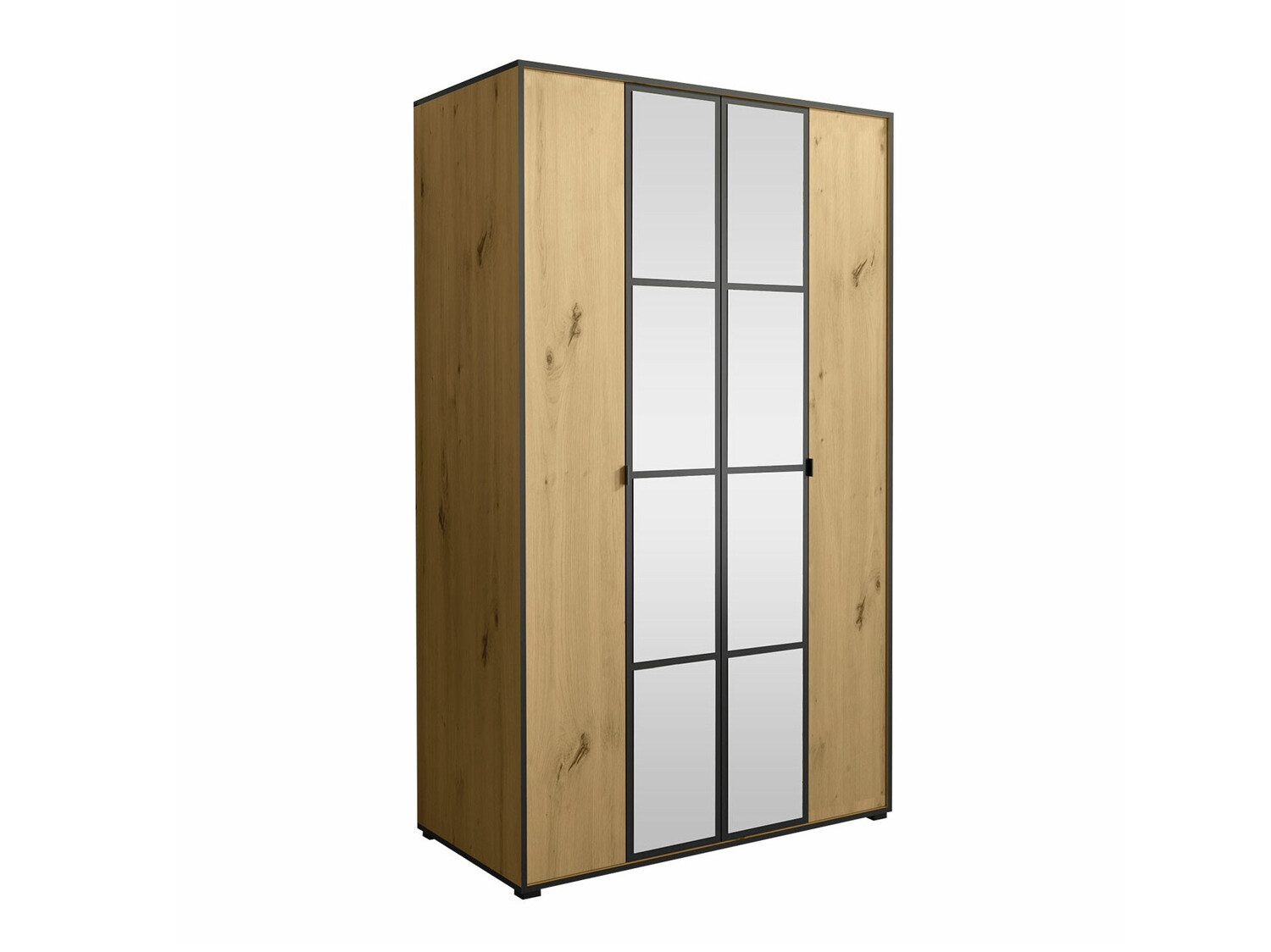 Ormar Toledo 117 (Artisan hrast + Crno)