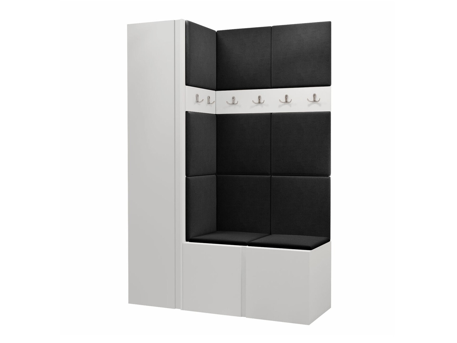 Set za hodnik Hartford 471 (Belo)