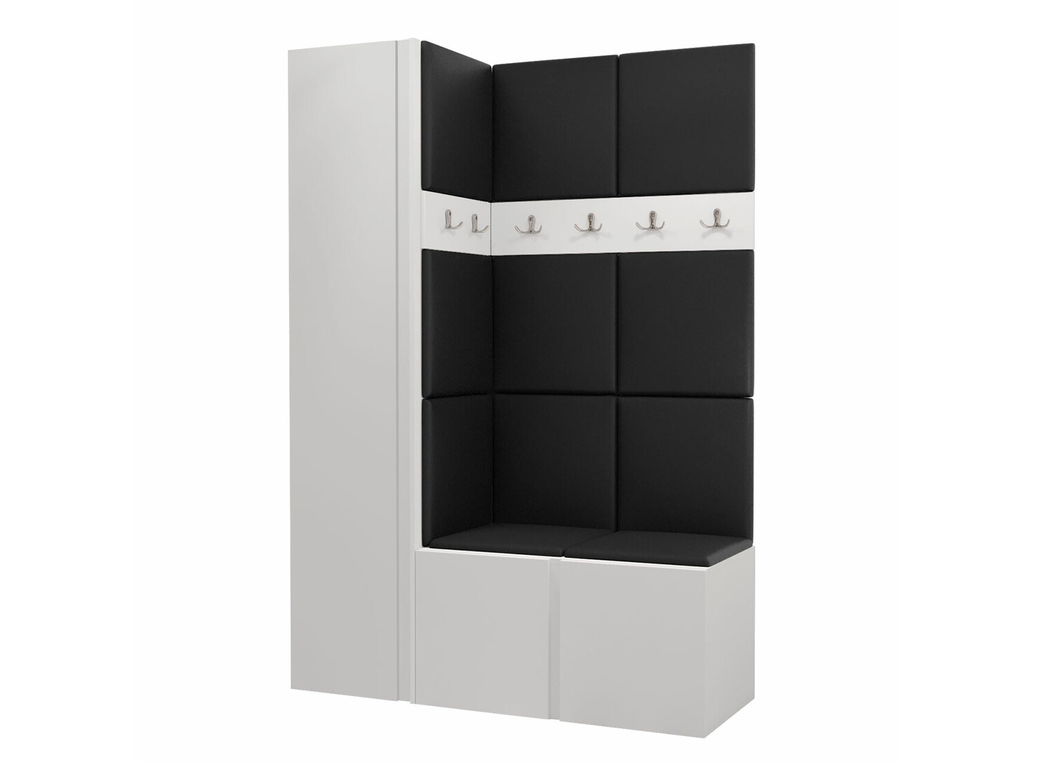 Set za hodnik Hartford 471 (Belo)