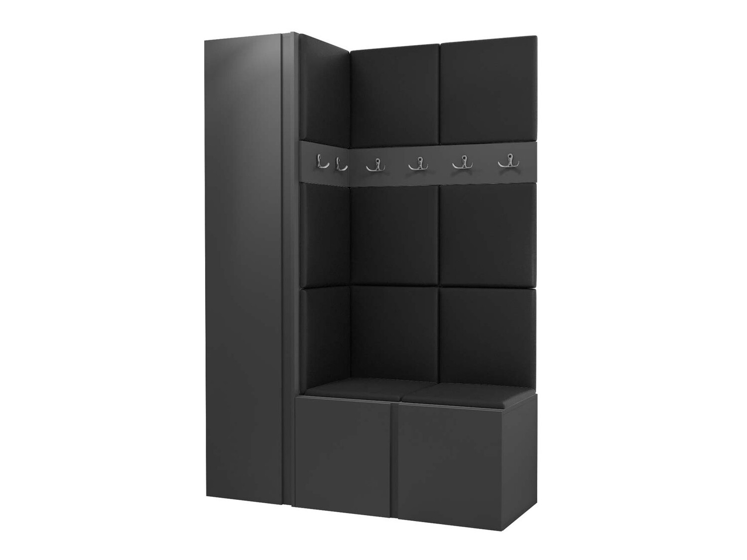 Set za hodnik Hartford 471 (Graphite)