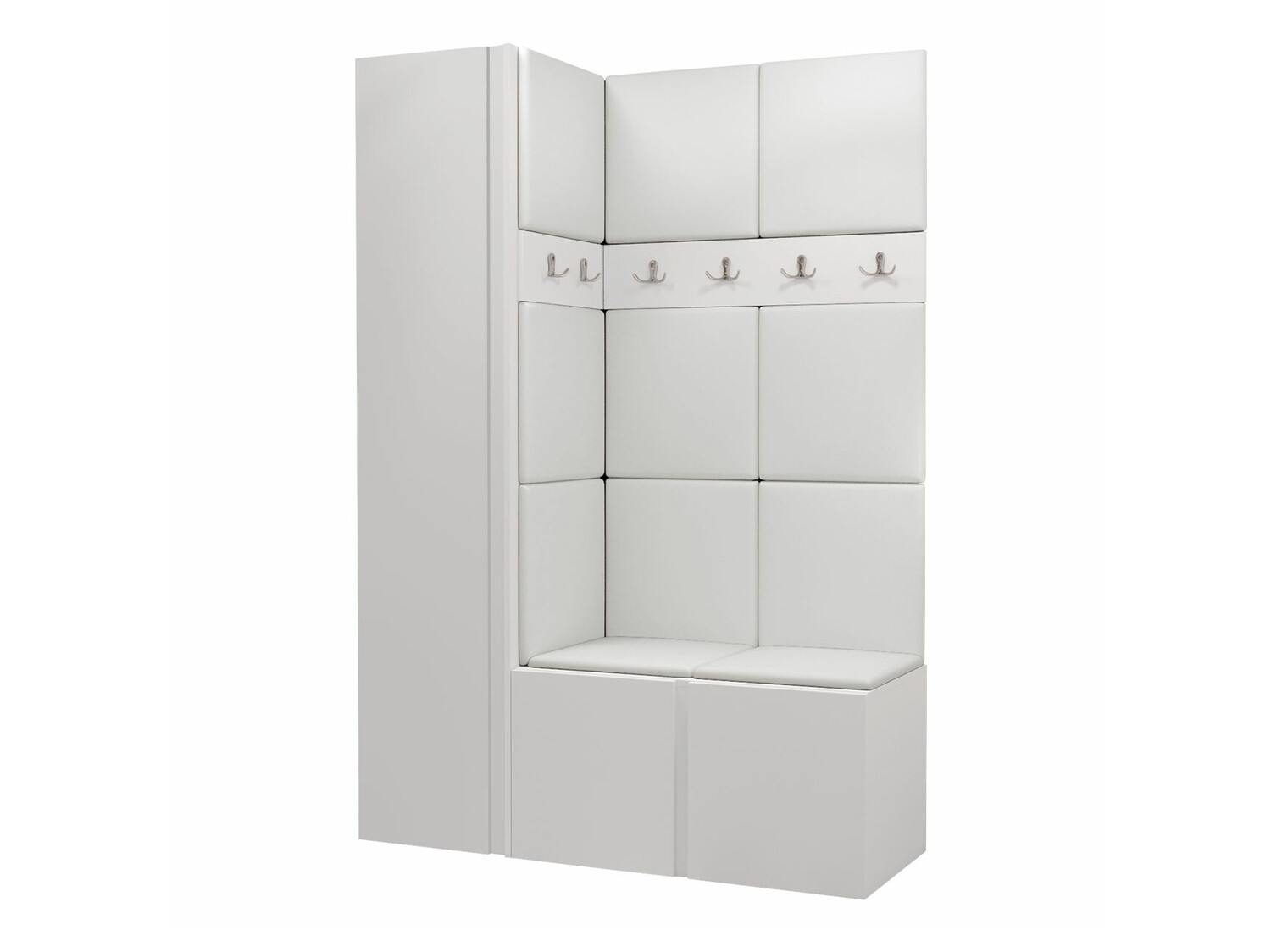 Set za hodnik Pinis IX (Belo)